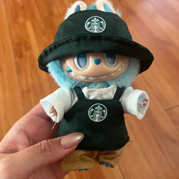 Very Cute Starbucks Barista Outfit for Dolls - Picture 2 of 3